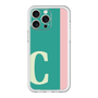 スリムプロテクションプレミアムケース［ オリジナル - initial color line - C green ］