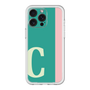 スリムプロテクションプレミアムケース［ オリジナル - initial color line - C green ］