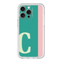 スリムプロテクションプレミアムケース［ オリジナル - initial color line - C green ］