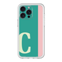 スリムプロテクションプレミアムケース［ オリジナル - initial color line - C green ］
