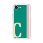 スリムプロテクションプレミアムケース［ オリジナル - initial color line - C green ］