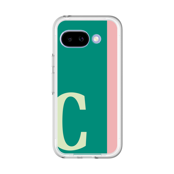 スリムプロテクションプレミアムケース［ オリジナル - initial color line - C green ］