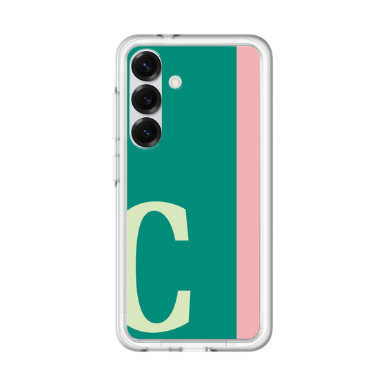 スリムプロテクションプレミアムケース［ オリジナル - initial color line - C green ］