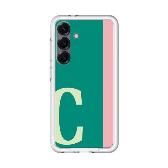 スリムプロテクションプレミアムケース［ オリジナル - initial color line - C green ］