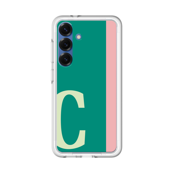 スリムプロテクションプレミアムケース［ オリジナル - initial color line - C green ］