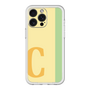 スリムプロテクションプレミアムケース［ オリジナル - initial color line - C yellow ］