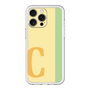 スリムプロテクションプレミアムケース［ オリジナル - initial color line - C yellow ］