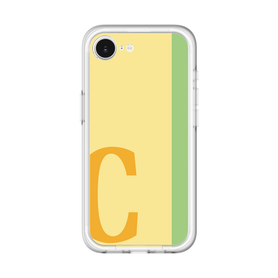 スリムプロテクションプレミアムケース［ オリジナル - initial color line - C yellow ］