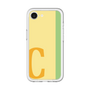 スリムプロテクションプレミアムケース［ オリジナル - initial color line - C yellow ］