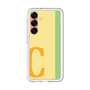 スリムプロテクションプレミアムケース［ オリジナル - initial color line - C yellow ］