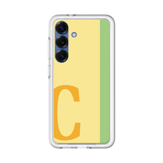 スリムプロテクションプレミアムケース［ オリジナル - initial color line - C yellow ］