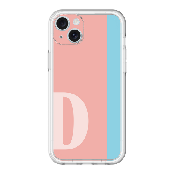 スリムプロテクションプレミアムケース［ オリジナル - initial color line - D pink ］