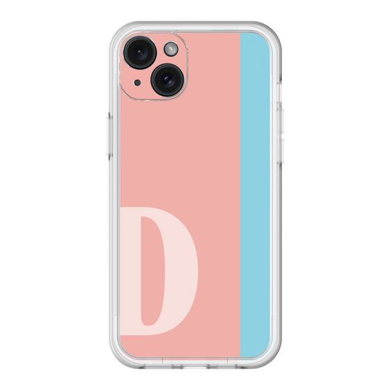 スリムプロテクションプレミアムケース［ オリジナル - initial color line - D pink ］