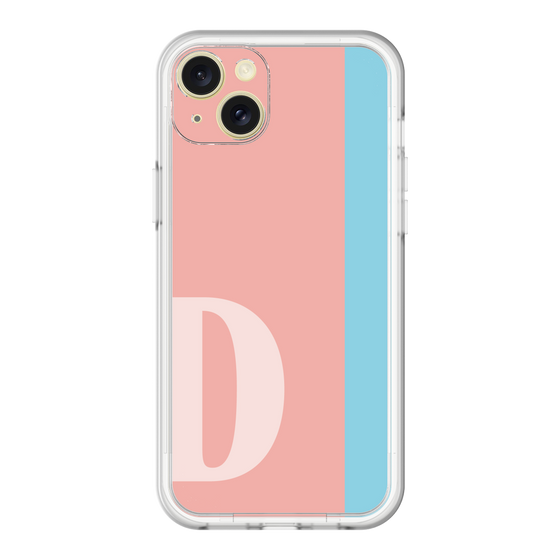 スリムプロテクションプレミアムケース［ オリジナル - initial color line - D pink ］
