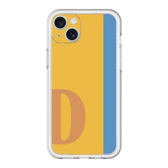 スリムプロテクションプレミアムケース［ オリジナル - initial color line - D orange ］