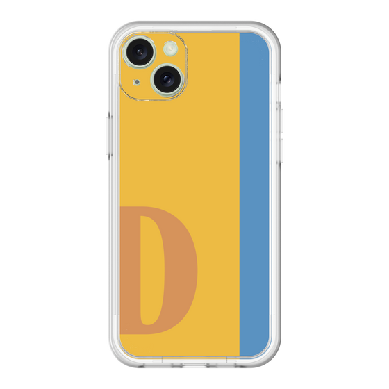 スリムプロテクションプレミアムケース［ オリジナル - initial color line - D orange ］