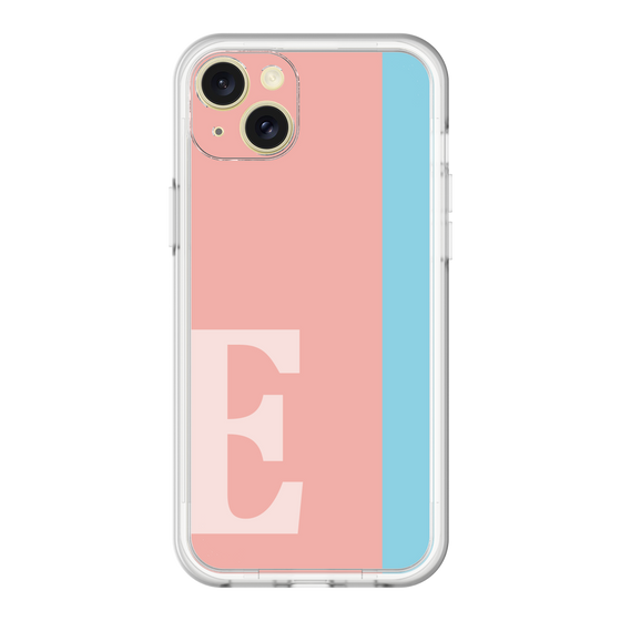 スリムプロテクションプレミアムケース［ オリジナル - initial color line - E pink ］