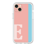 スリムプロテクションプレミアムケース［ オリジナル - initial color line - E pink ］