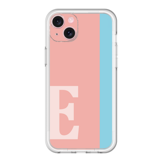 スリムプロテクションプレミアムケース［ オリジナル - initial color line - E pink ］