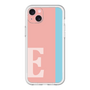 スリムプロテクションプレミアムケース［ オリジナル - initial color line - E pink ］