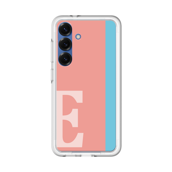 スリムプロテクションプレミアムケース［ オリジナル - initial color line - E pink ］