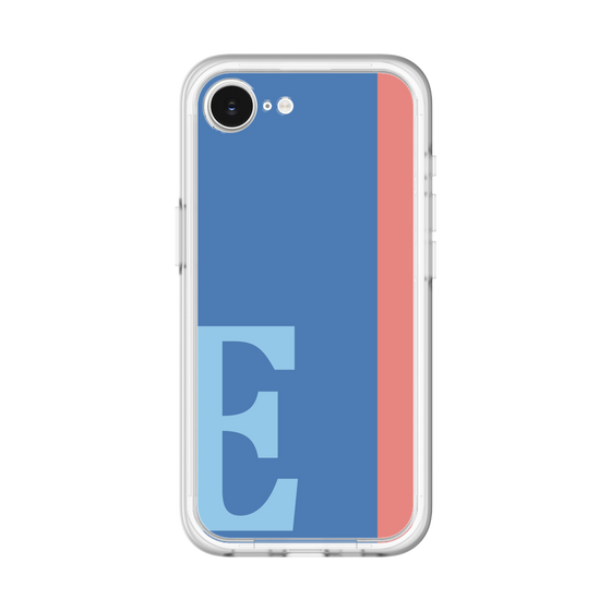 スリムプロテクションプレミアムケース［ オリジナル - initial color line - E blue ］