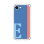 スリムプロテクションプレミアムケース［ オリジナル - initial color line - E blue ］