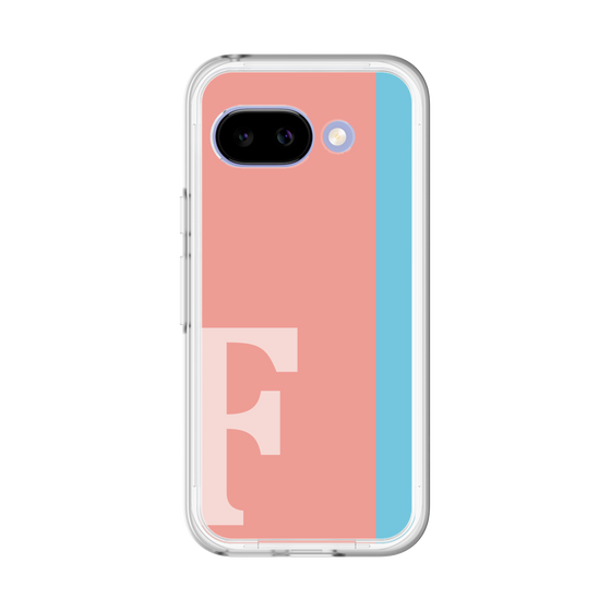 スリムプロテクションプレミアムケース［ オリジナル - initial color line - F pink ］