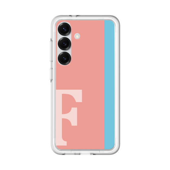 スリムプロテクションプレミアムケース［ オリジナル - initial color line - F pink ］