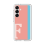 スリムプロテクションプレミアムケース［ オリジナル - initial color line - F pink ］