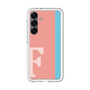 スリムプロテクションプレミアムケース［ オリジナル - initial color line - F pink ］