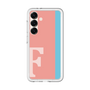 スリムプロテクションプレミアムケース［ オリジナル - initial color line - F pink ］
