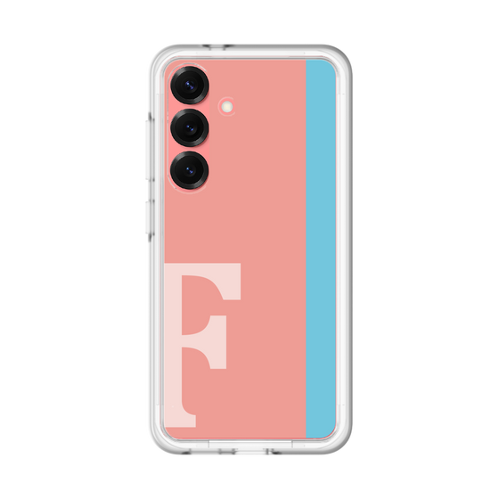 スリムプロテクションプレミアムケース［ オリジナル - initial color line - F pink ］