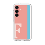 スリムプロテクションプレミアムケース［ オリジナル - initial color line - F pink ］