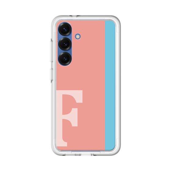 スリムプロテクションプレミアムケース［ オリジナル - initial color line - F pink ］