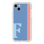 スリムプロテクションプレミアムケース［ オリジナル - initial color line - F blue ］