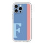 スリムプロテクションプレミアムケース［ オリジナル - initial color line - F blue ］