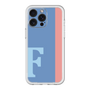 スリムプロテクションプレミアムケース［ オリジナル - initial color line - F blue ］