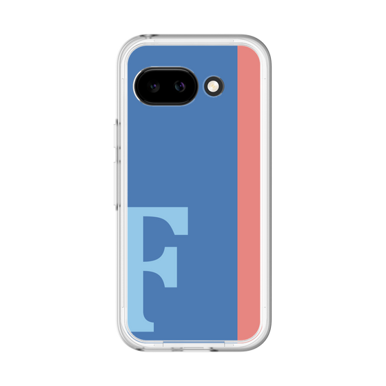 スリムプロテクションプレミアムケース［ オリジナル - initial color line - F blue ］
