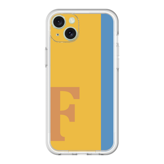 スリムプロテクションプレミアムケース［ オリジナル - initial color line - F orange ］