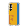 スリムプロテクションプレミアムケース［ オリジナル - initial color line - F orange ］