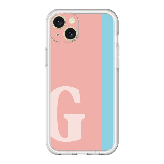 スリムプロテクションプレミアムケース［ オリジナル - initial color line - G pink ］