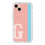 スリムプロテクションプレミアムケース［ オリジナル - initial color line - G pink ］