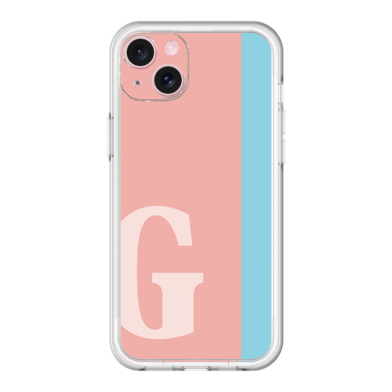 スリムプロテクションプレミアムケース［ オリジナル - initial color line - G pink ］
