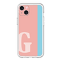 スリムプロテクションプレミアムケース［ オリジナル - initial color line - G pink ］