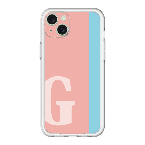 スリムプロテクションプレミアムケース［ オリジナル - initial color line - G pink ］
