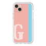 スリムプロテクションプレミアムケース［ オリジナル - initial color line - G pink ］