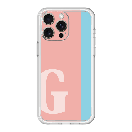 スリムプロテクションプレミアムケース［ オリジナル - initial color line - G pink ］