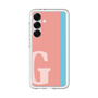 スリムプロテクションプレミアムケース［ オリジナル - initial color line - G pink ］