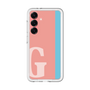 スリムプロテクションプレミアムケース［ オリジナル - initial color line - G pink ］